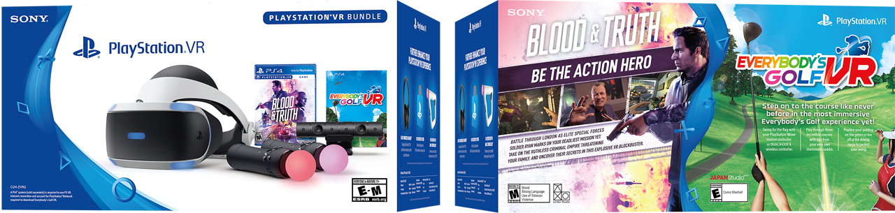 c1_package_PlayStation VR Blood & Truth and Everybody Golf VR Bundle